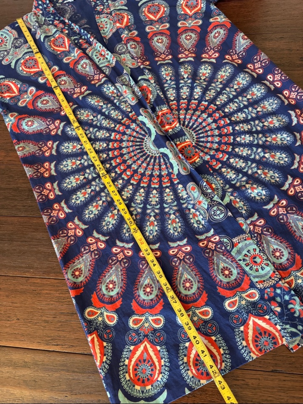 Earthbound Trading Co. Mandala Kimono Duster - Picture 7 of 8